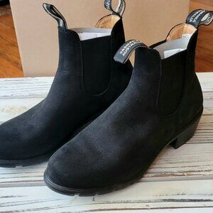 Blundstone 1960 black nubuck heeled boot US 9 UK 6